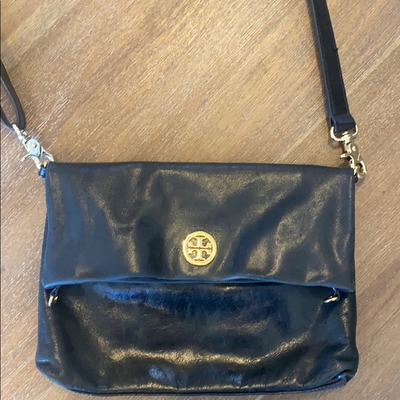 Tory Burch soft black leather convertible purse - Picture 12 of 15